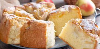 Torta di mele al mascarpone