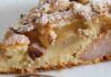 Non faccio la torta di mele perché ho solo pere mature, ma l’impasto è lo stesso, aggiungo della granella di nocciole e ho fatto bingo Torta di pere e granella di nocciole