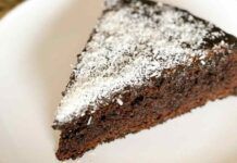 Torta esotica cocco e cioccolato