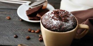 Torta in tazza prima della palestra - RicettaSprint