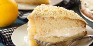 Torta limone e cocco