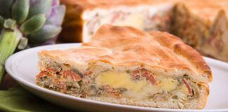 Torta pasqualina ai carciofi