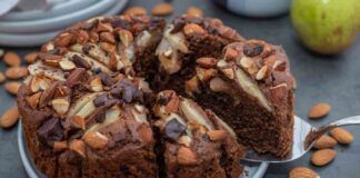 Torta pere cioccolato e mandorle Ricetta Sprint