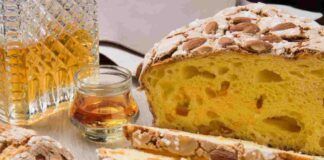 Torta soffice con la colomba