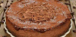 Tortina 2 ingredienti al cioccolato senza forno
