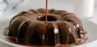 Tortina di cioccolato cremosa senza forno