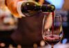 Bicchiere di vino rosso