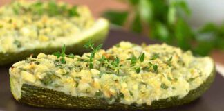 Zucchine ripiene con formaggio e besciamella - RicettaSprint