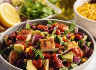 insalata ricca dal sapore caraibico