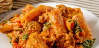 maccheroni saporiti con salsiccia ricettasprint