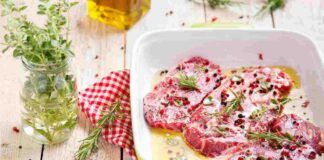 marinare la carne
