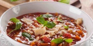 minestrone brucia grassi ricettasprint