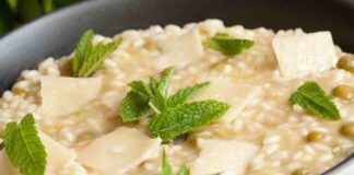 risotto cremoso ai piselli ricettasprint