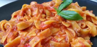 tagliatelle con sugo paesano ricettasprint