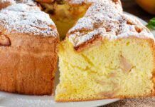 torta mele e panna ricettasprint