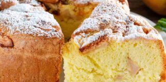 torta mele e panna ricettasprint