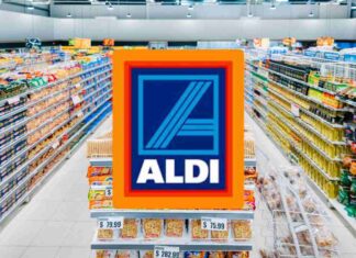 Logo Aldi e supermercato