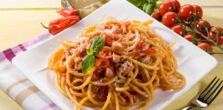 Amatriciana di mare a modo mio