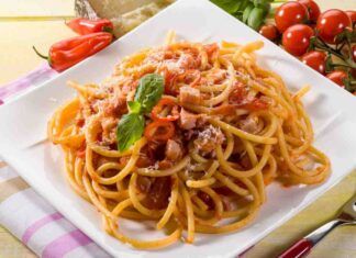 Amatriciana di mare a modo mio