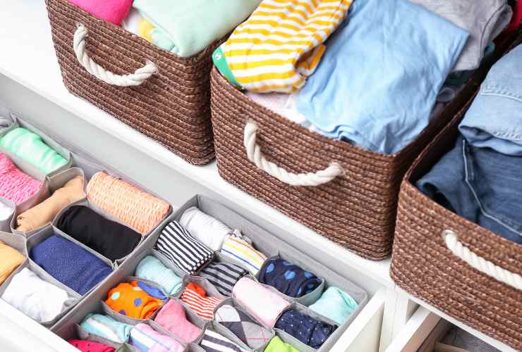 Armadio pulito e organizzato RicettaSprint