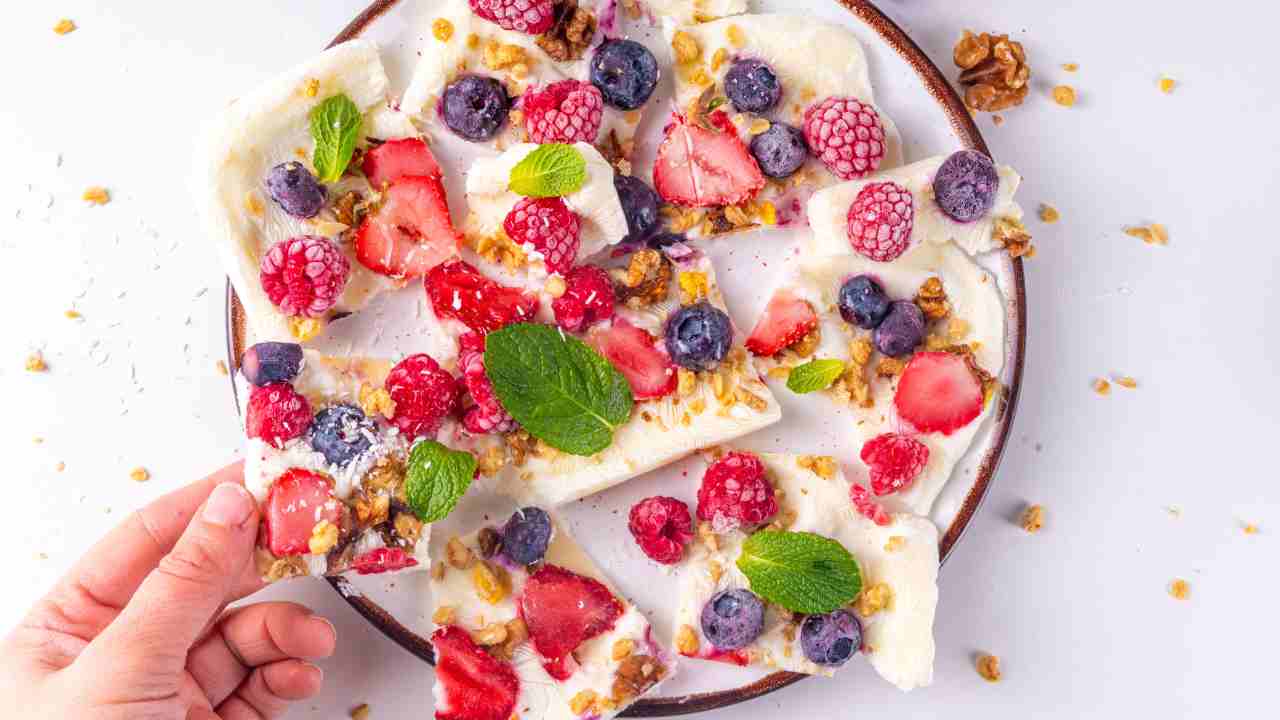 Barrette allo yogurt con frutta RicettaSprint