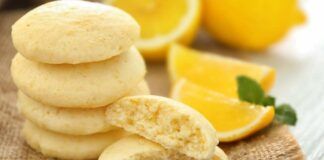 Biscotti al limone senza burro e zucchero
