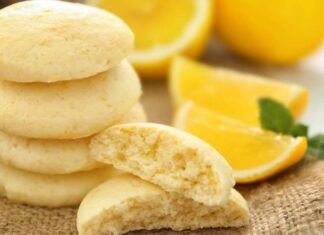 Biscotti al limone senza burro e zucchero
