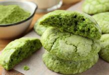 Biscotti matcha
