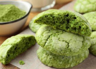 Biscotti matcha