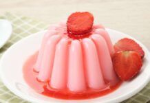 Budino alle fragole