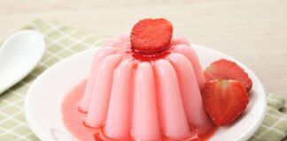 Budino alle fragole