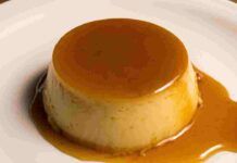 Budino alle mele vegan