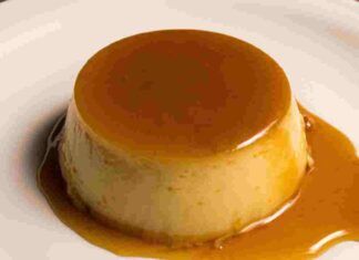 Budino alle mele vegan