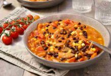 Ricetta tex mex, risolvo la cena perchè la congelo anche. I fagioli li faccio così e non ho problemi di gusti