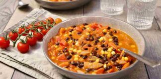 Ricetta tex mex, risolvo la cena perchè la congelo anche. I fagioli li faccio così e non ho problemi di gusti