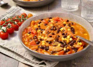 Ricetta tex mex, risolvo la cena perchè la congelo anche. I fagioli li faccio così e non ho problemi di gusti