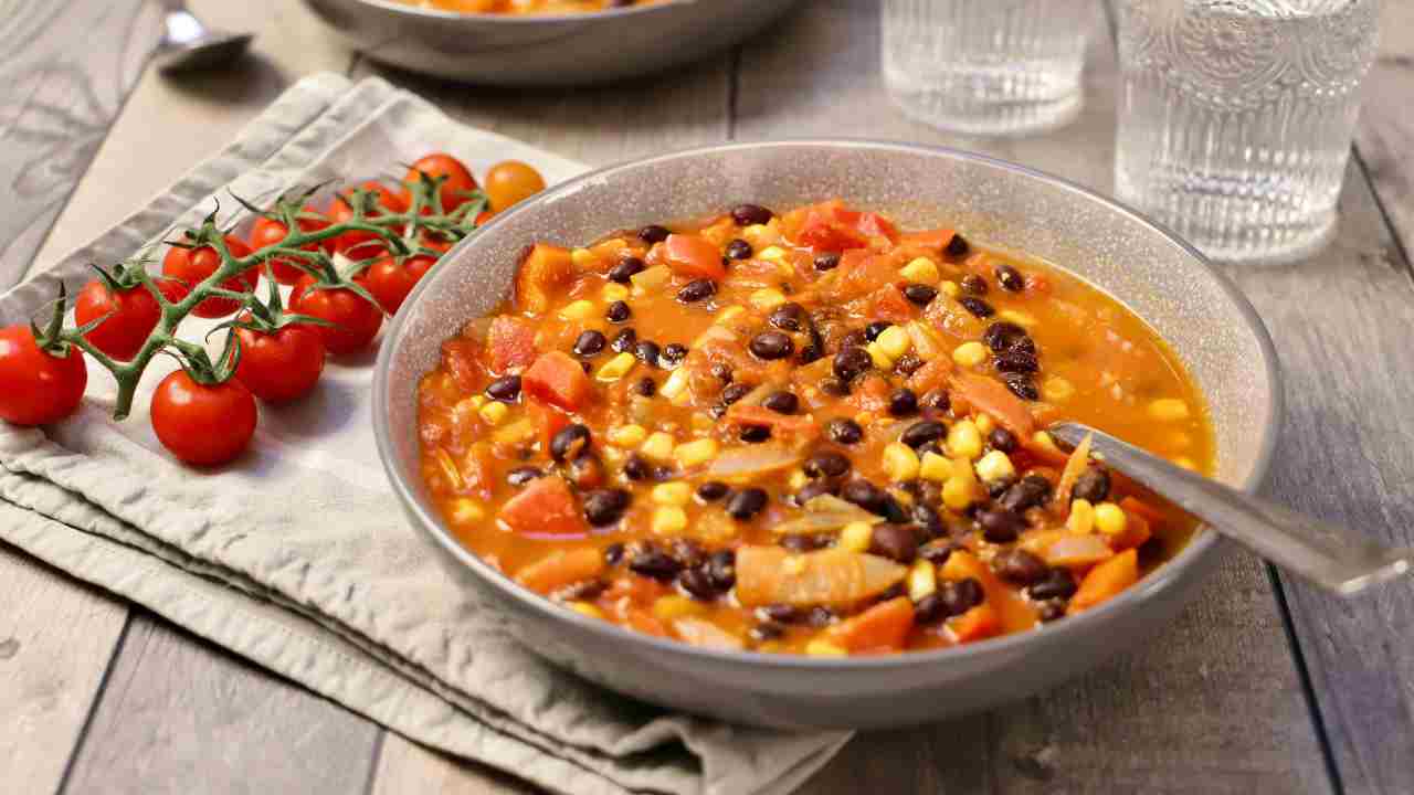 Ricetta tex mex, risolvo la cena perchè la congelo anche. I fagioli li faccio così e non ho problemi di gusti