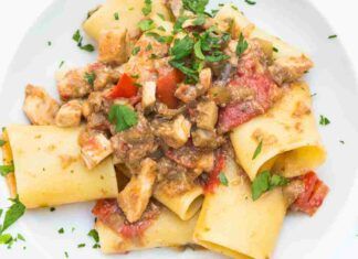Preparo i paccheri con il pesce spada e risolvo la domenica in un lampo. Un figurone e porto in t avola un piatto prelibato