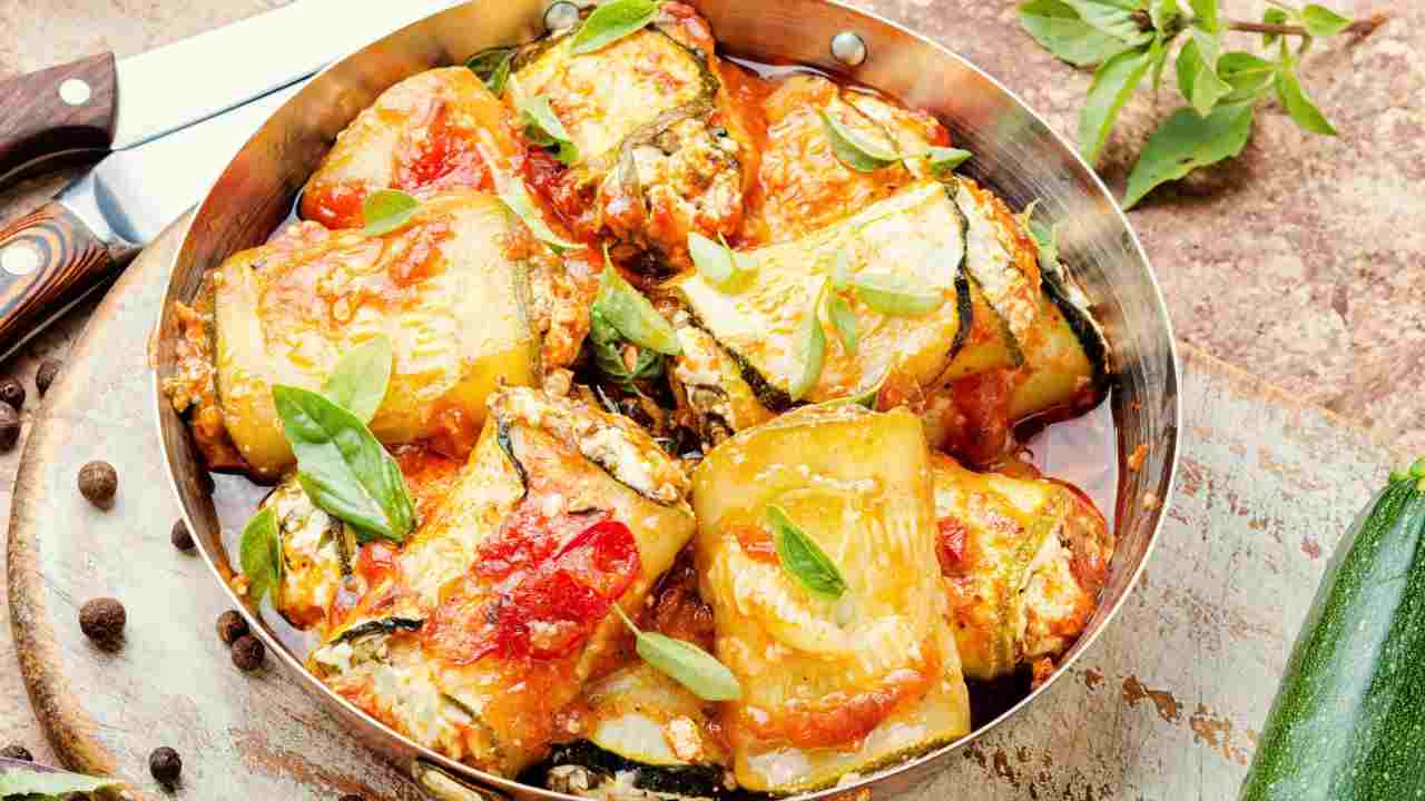 Cannelloni di zucchine