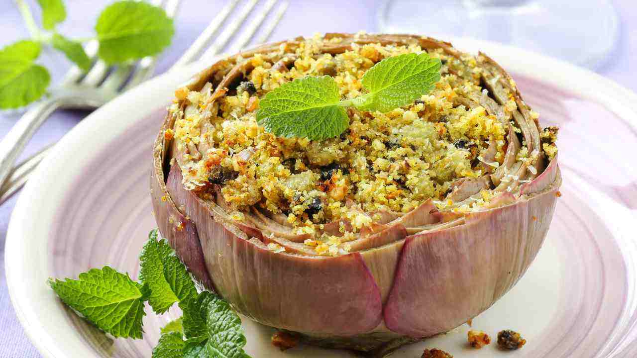 Carciofi ripieni per cena - RicettaSprint