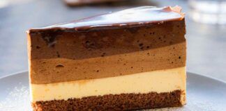 Cheesecake al triplo cioccolato