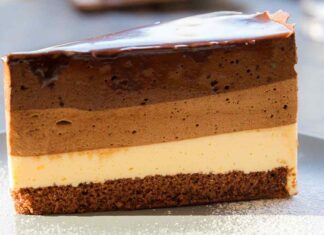 Cheesecake al triplo cioccolato