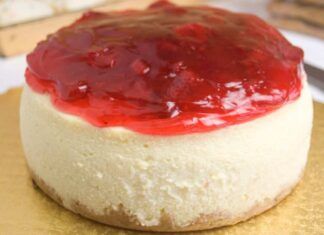 Cheesecake yogurt e fragole