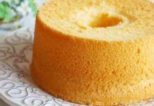 Chiffon cake morbida come una nuvola - RicettaSprint