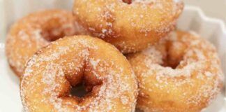 Ciambelle con zucchero RicettaSprint