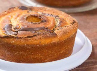 Ciambellone marmorizzato alla Nutella e panna RicettaSprint