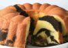 Ciambellone marmorizzato senza latte e uova