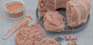 Ciambellone nuvola di cioccolato