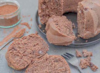 Ciambellone nuvola di cioccolato