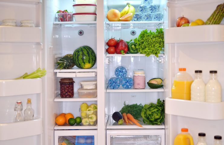 Frigo aperto